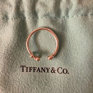 Tiffany Co Graffiti X Wire Ring 